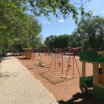 ИО 6.141 Качели двойные металлические с подвесом ИО 6.181